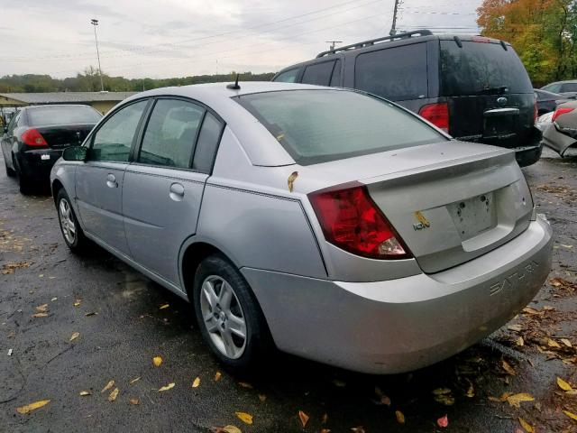 1G8AJ55FX7Z135529 - 2007 SATURN ION LEVEL GRAY photo 3