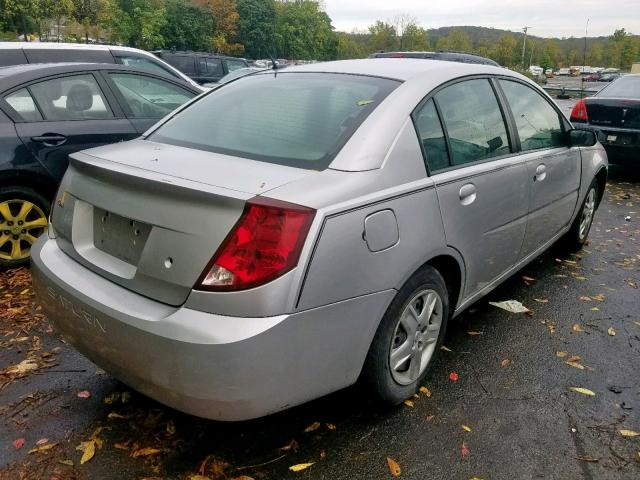 1G8AJ55FX7Z135529 - 2007 SATURN ION LEVEL GRAY photo 4