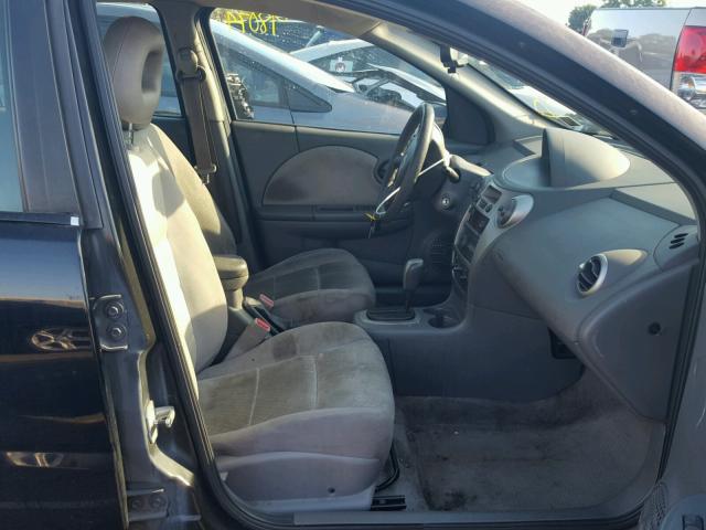 1G8AJ55F77Z110684 - 2007 SATURN ION LEVEL BLACK photo 5