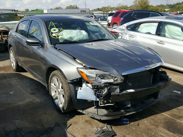 1C3CCBAB0DN647494 - 2013 CHRYSLER 200 LX GRAY photo 1