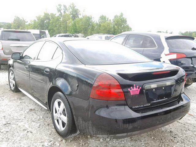 2G2WP552971107581 - 2007 PONTIAC GRAND PRIX BLACK photo 3