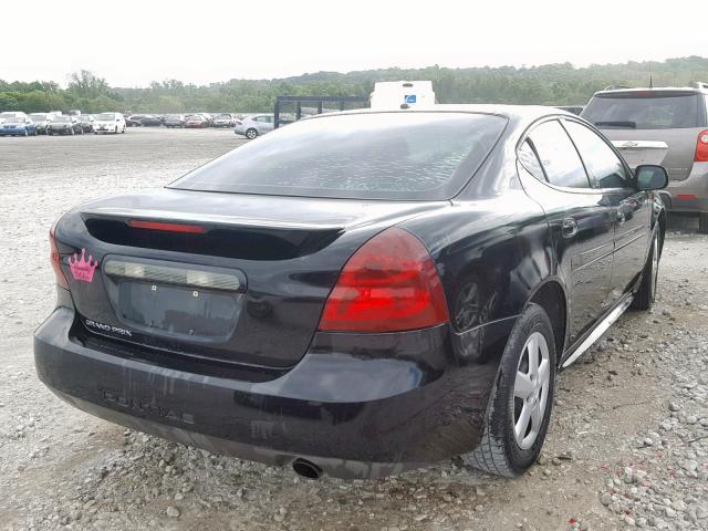 2G2WP552971107581 - 2007 PONTIAC GRAND PRIX BLACK photo 4