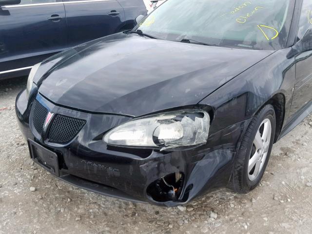 2G2WP552971107581 - 2007 PONTIAC GRAND PRIX BLACK photo 9