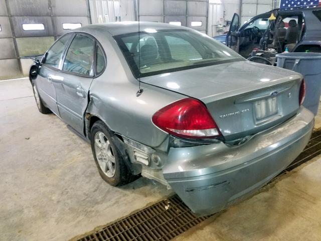 1FAFP56U96A120840 - 2006 FORD TAURUS SEL GREEN photo 3