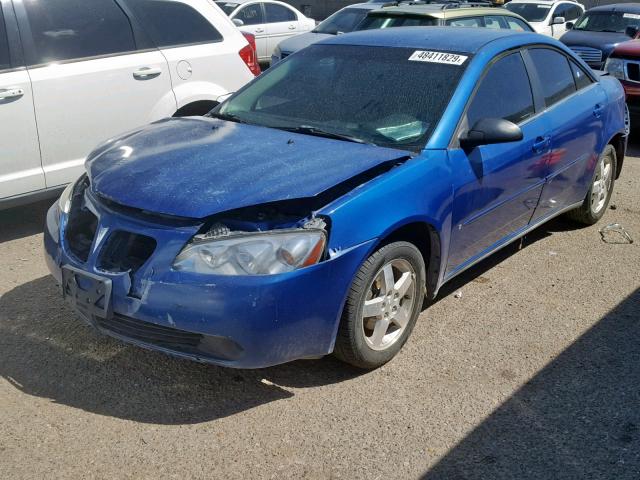 1G2ZF58B874168484 - 2007 PONTIAC G6 VALUE L BLUE photo 2