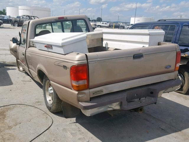 1FTCR10A9VUA29403 - 1997 FORD RANGER TAN photo 3