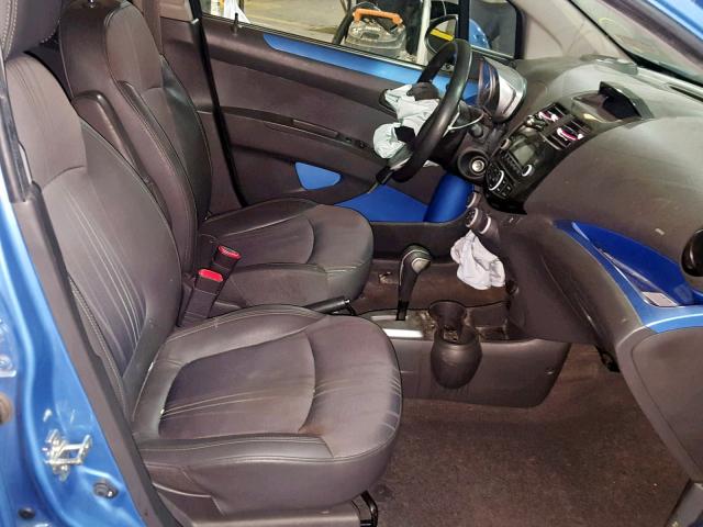 KL8CB6S96EC502578 - 2014 CHEVROLET SPARK LS BLUE photo 5