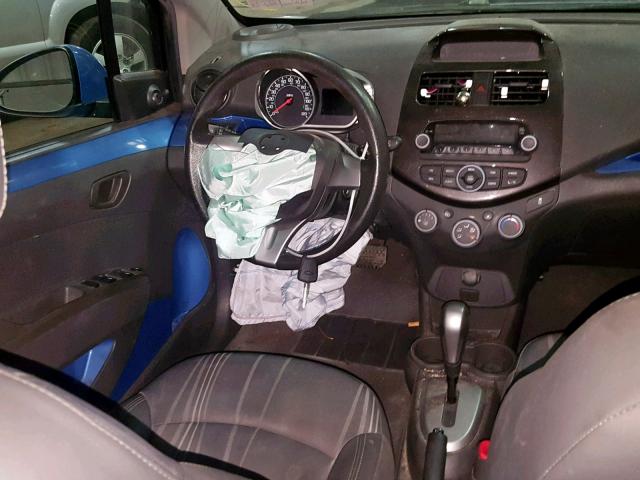 KL8CB6S96EC502578 - 2014 CHEVROLET SPARK LS BLUE photo 9