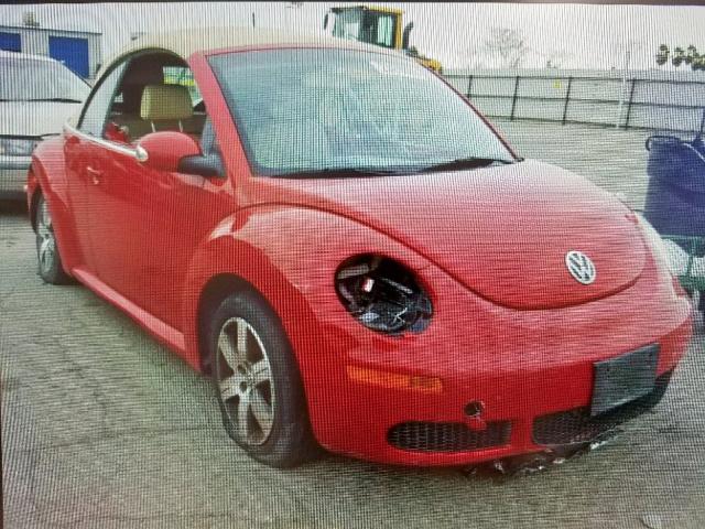 3VWPF31Y76M313391 - 2006 VOLKSWAGEN NEW BEETLE Rot Foto 2