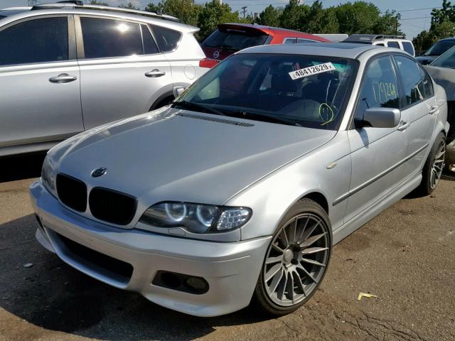 WBAEU33405PF63638 - 2005 BMW 325 XI SILVER photo 2