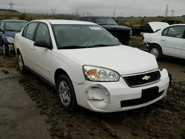 1G1ZS51F06F102690 - 2006 CHEVROLET MALIBU LS 白色 照片 1