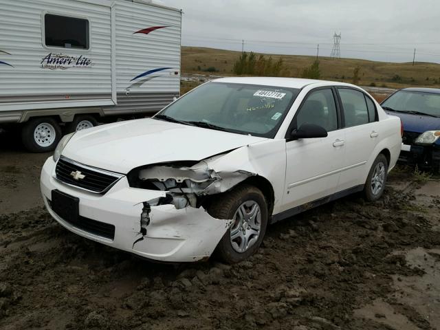 1G1ZS51F06F102690 - 2006 CHEVROLET MALIBU LS 白色 照片 2