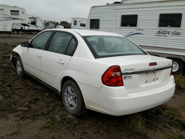 1G1ZS51F06F102690 - 2006 CHEVROLET MALIBU LS 白色 照片 3