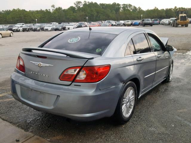 1C3LC56K67N531294 - 2007 CHRYSLER SEBRING TO GRAY photo 4