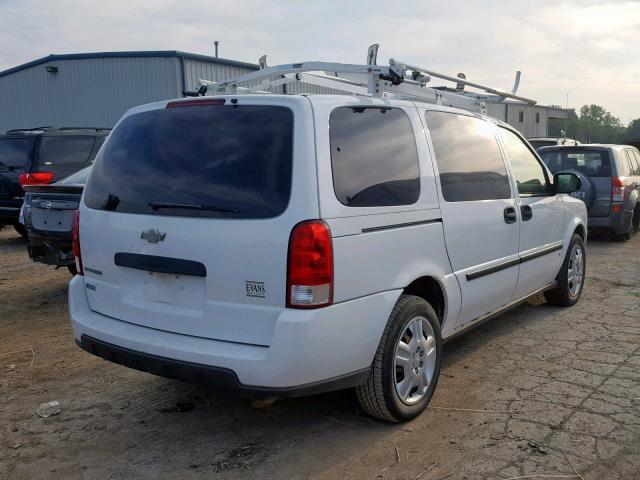 1GBDV13W08D193185 - 2008 CHEVROLET UPLANDER I 白色 照片 4