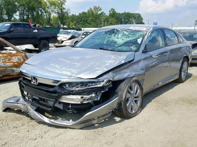 1HGCV1F1XKA145047 - 2019 HONDA ACCORD LX SILVER photo 2