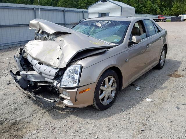 1G6DW677060105378 - 2006 CADILLAC STS GOLD photo 2