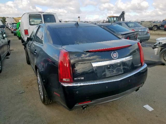 1G6DP5E32C0157548 - 2012 CADILLAC CTS PREMIU BLACK photo 3