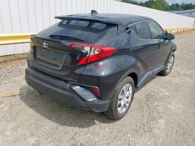 JTNKHMBX3K1023784 - 2019 TOYOTA C-HR XLE BLACK photo 4