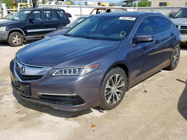 19UUB1F53HA002305 - 2017 ACURA TLX TECH GRAY photo 2