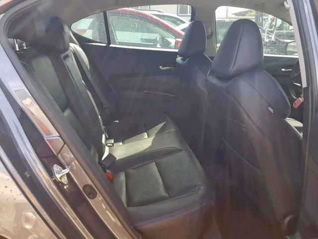 19UUB1F53HA002305 - 2017 ACURA TLX TECH GRAY photo 6