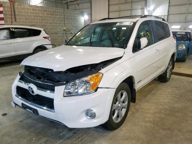 2T3DF4DV0CW239268 - 2012 TOYOTA RAV4 LIMIT WHITE photo 2