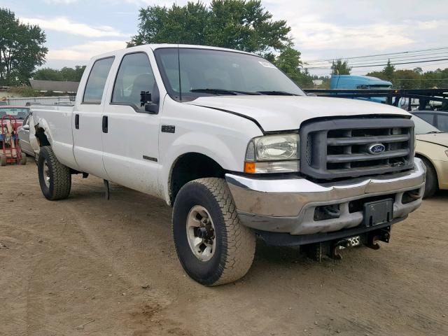 1FTSW31F92EA09250 - 2002 FORD F350 SRW S WHITE photo 1