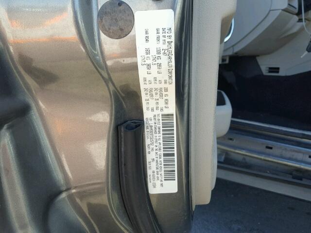 1J8HH58287C615752 - 2007 JEEP COMMANDER GRAY photo 10