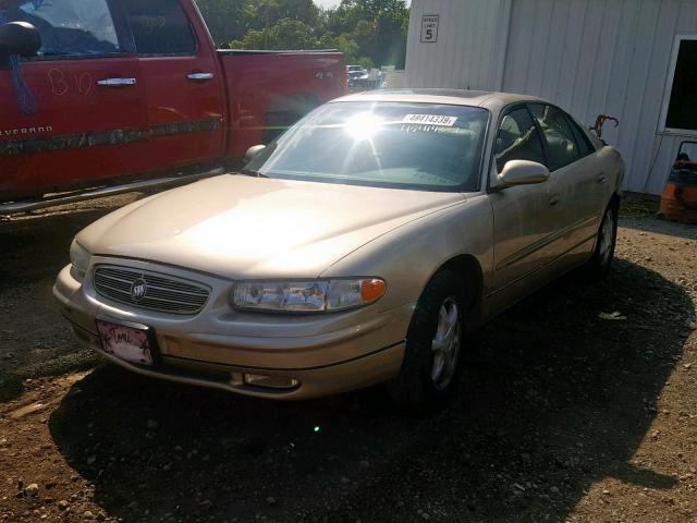 2G4WB52K341341429 - 2004 BUICK REGAL LS TAN photo 2