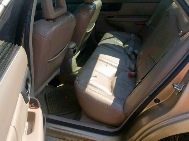 2G4WB52K341341429 - 2004 BUICK REGAL LS TAN photo 6