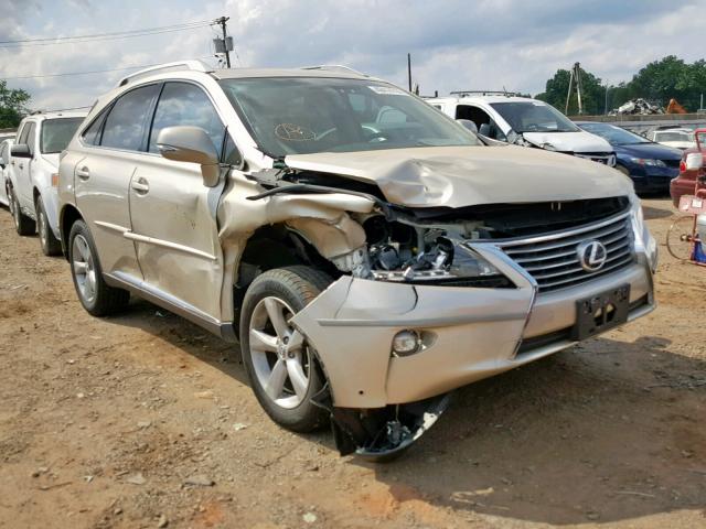 2T2BK1BAXFC276114 - 2015 LEXUS RX 350 BAS TAN photo 1