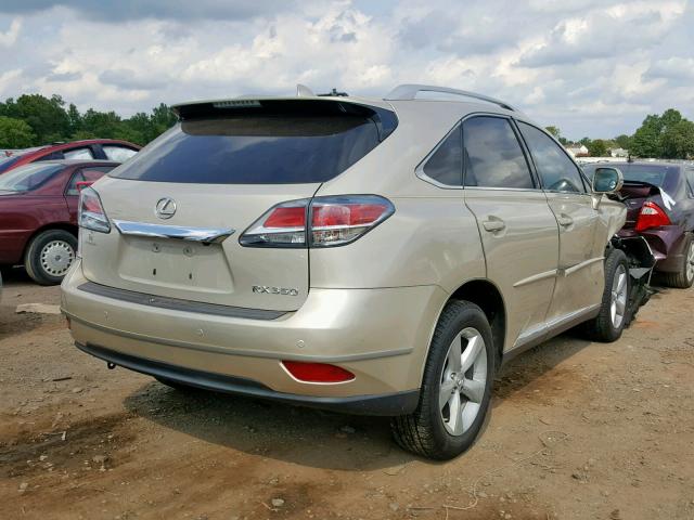 2T2BK1BAXFC276114 - 2015 LEXUS RX 350 BAS TAN photo 4