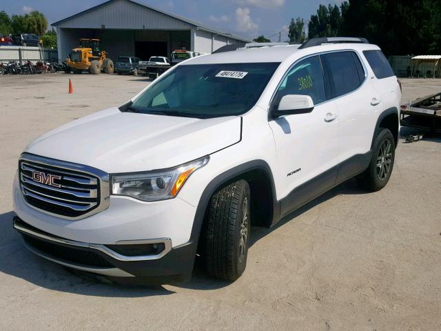 1GKKNMLSXJZ146115 - 2018 GMC ACADIA SLT WHITE photo 2