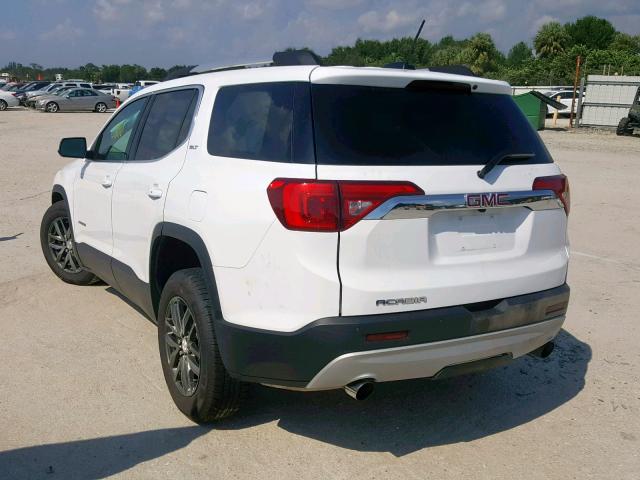 1GKKNMLSXJZ146115 - 2018 GMC ACADIA SLT WHITE photo 3