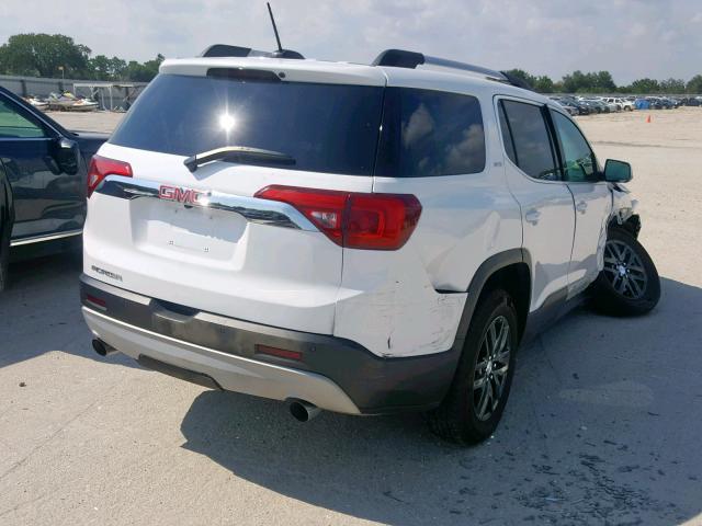 1GKKNMLSXJZ146115 - 2018 GMC ACADIA SLT WHITE photo 4