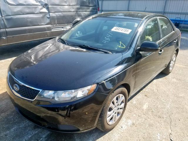 KNAFU4A2XB5363253 - 2011 KIA FORTE EX BLACK photo 2