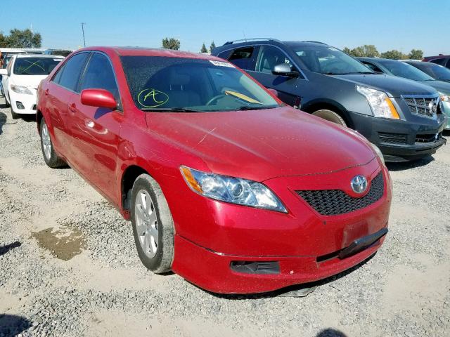 JTNBB46K683044965 - 2008 TOYOTA CAMRY HYBR RED photo 1