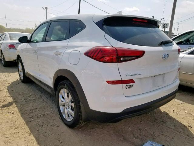 KM8J2CA47KU880929 - 2019 HYUNDAI TUCSON SE WHITE photo 3