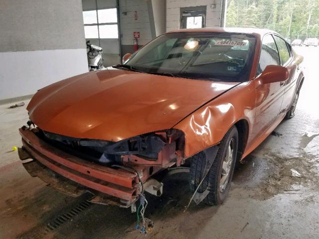 2G2WS522641234996 - 2004 PONTIAC GRAND PRIX ORANGE photo 2
