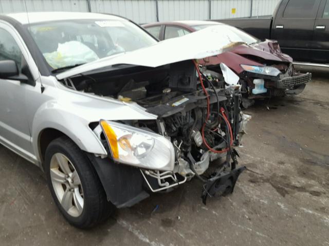 1B3CB4HA7AD541635 - 2010 DODGE CALIBER SX GRAY photo 10