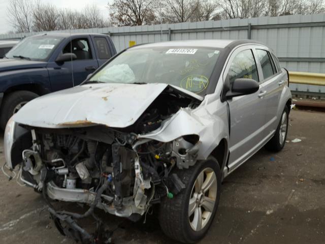 1B3CB4HA7AD541635 - 2010 DODGE CALIBER SX GRAY photo 2