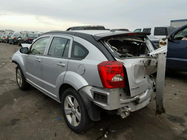 1B3CB4HA7AD541635 - 2010 DODGE CALIBER SX GRAY photo 3