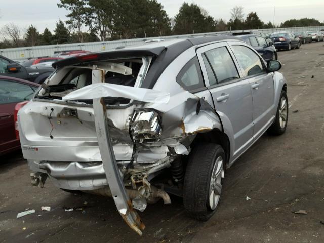 1B3CB4HA7AD541635 - 2010 DODGE CALIBER SX GRAY photo 4