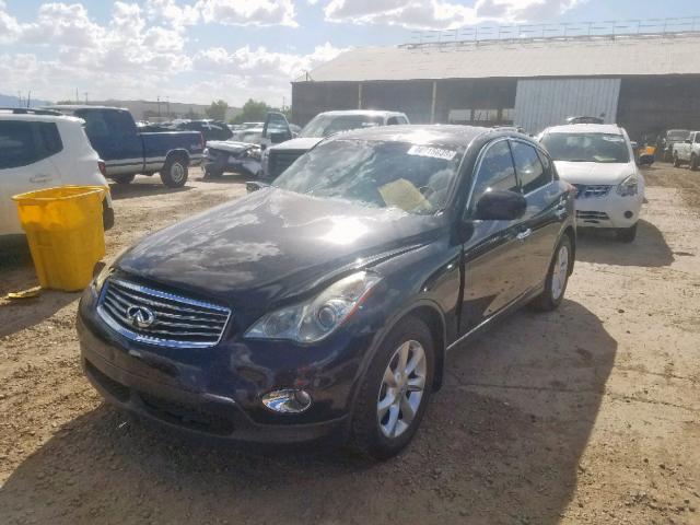 JN1AJ0HR7AM752960 - 2010 INFINITI EX35 BASE BLACK photo 2