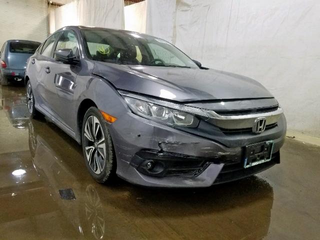 19XFC1F79HE214578 - 2017 HONDA CIVIC EXL Մոխրագույն լուսանկար 1