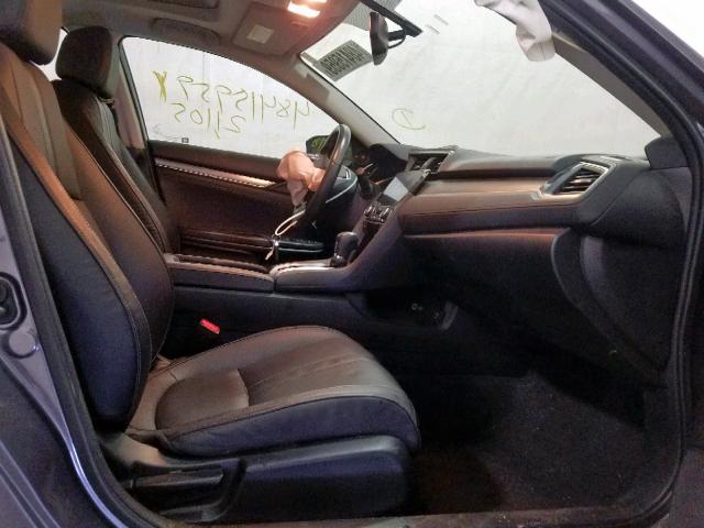 19XFC1F79HE214578 - 2017 HONDA CIVIC EXL Մոխրագույն լուսանկար 5