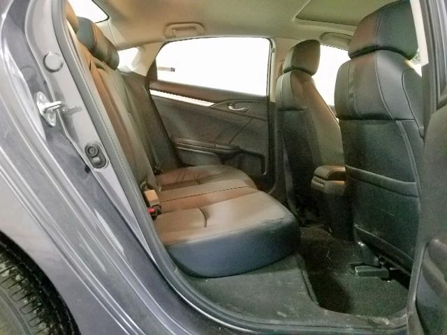 19XFC1F79HE214578 - 2017 HONDA CIVIC EXL Մոխրագույն լուսանկար 6