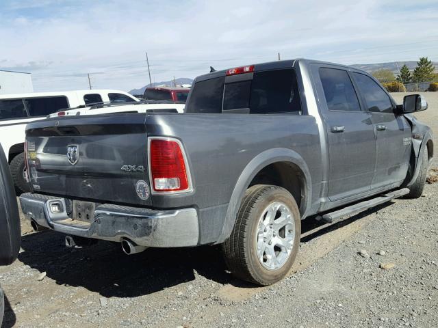 1C6RR7NT6DS629806 - 2013 RAM 1500 LARAM GRAY photo 4