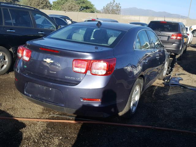 1G11B5SL8EF295123 - 2014 CHEVROLET MALIBU LS 蓝色 照片 4