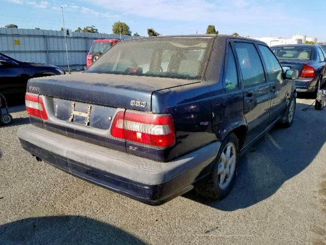 YV1LS5540T1314319 - 1996 VOLVO 850 BASE BLUE photo 4